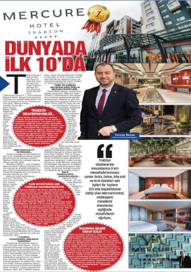 Mercure Trabzon Hotel Buitenkant foto Interview with the Turkish Ambassador to the United States, Burak Öztop